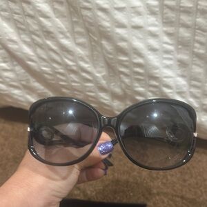Christian Dior Elegant Black Sunglasses